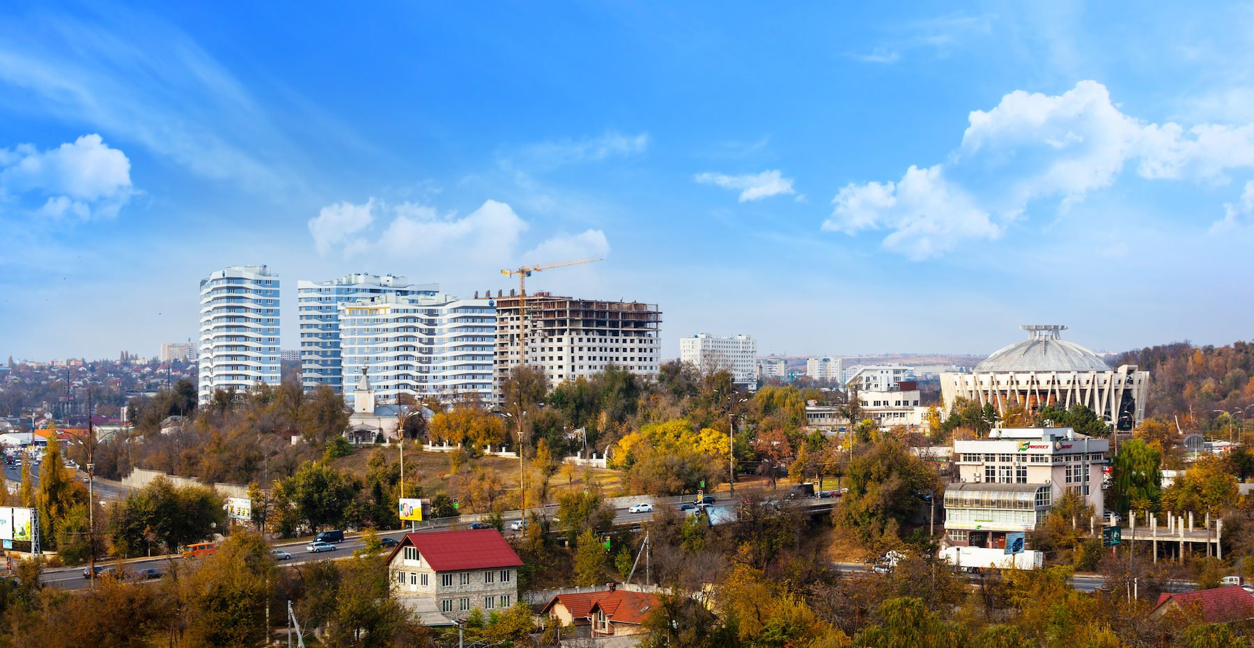 Chisinau skyline