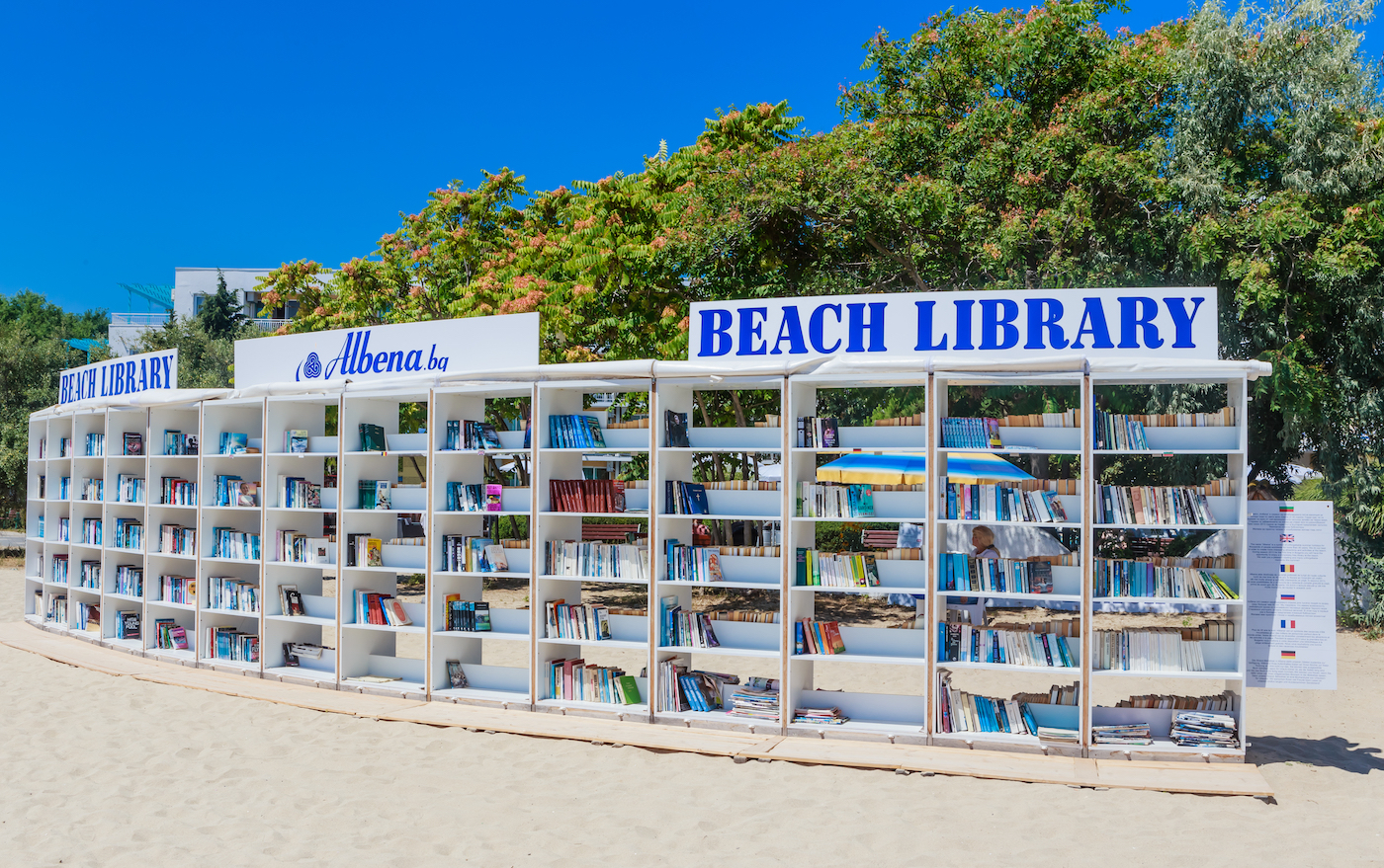 Beach Library Bulgarije
