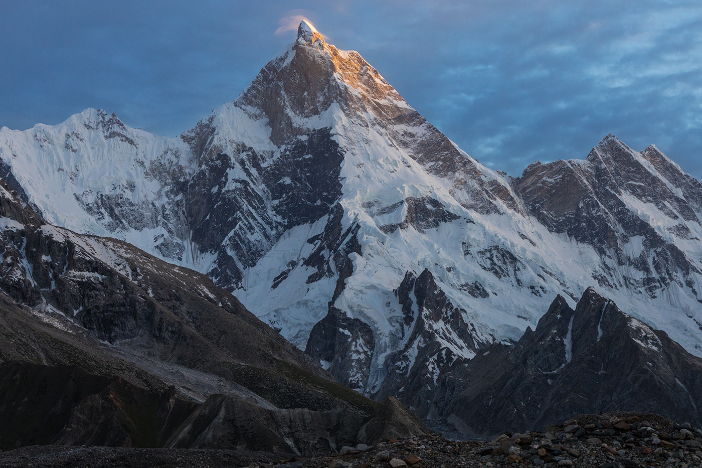 Masherbrum berg Pakistan