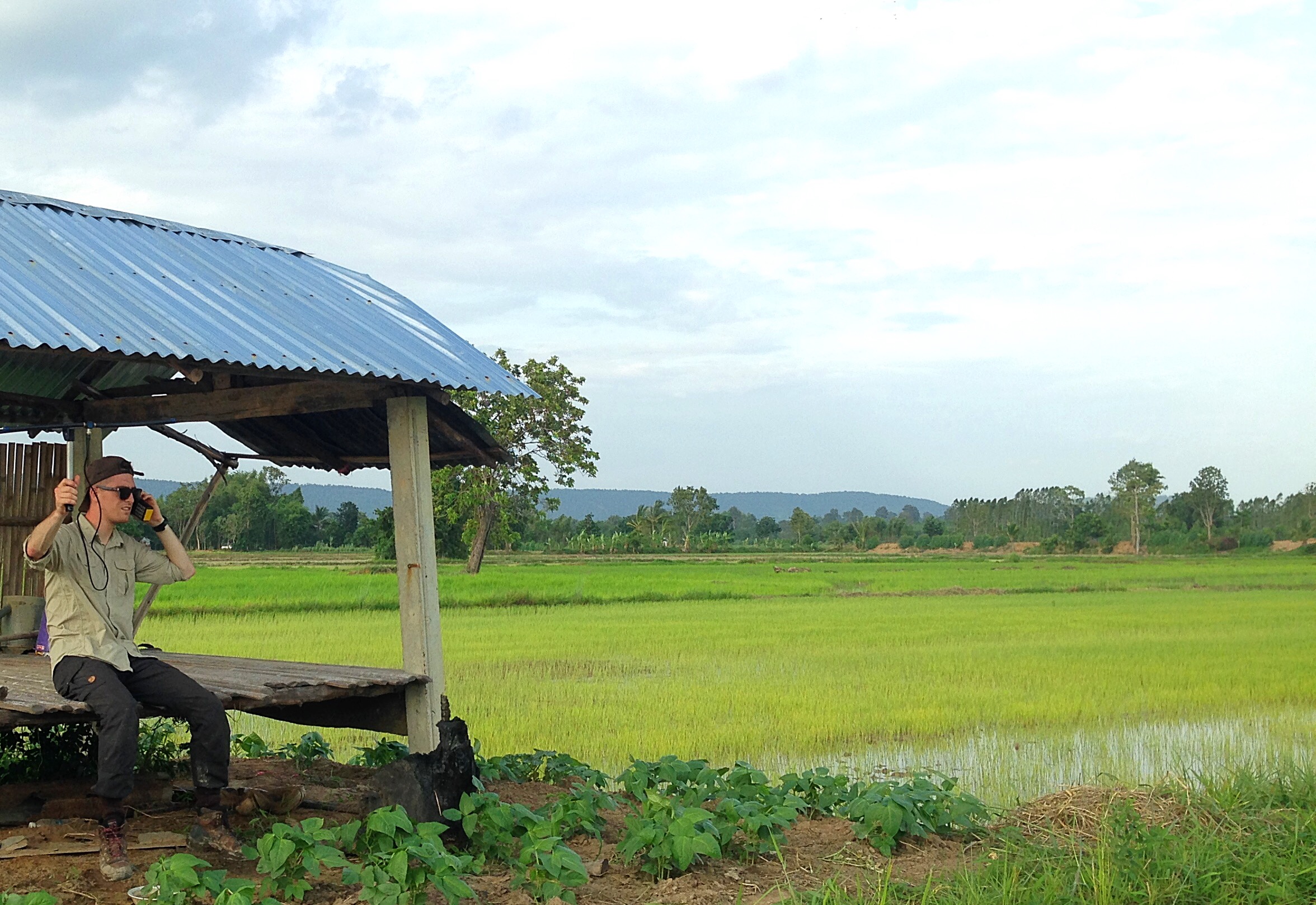 Radiotelemetrie op Thaise platteland