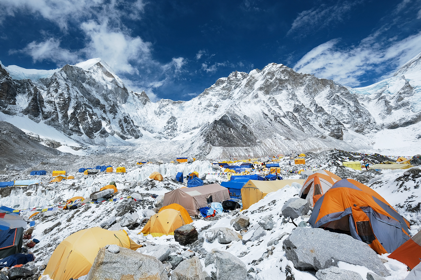 Mount Everest basecamp Nepal