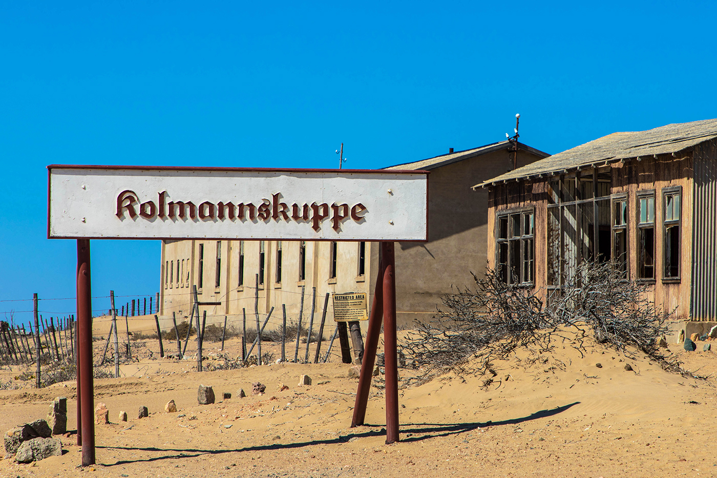 Kolmanskop woestijn Namibië
