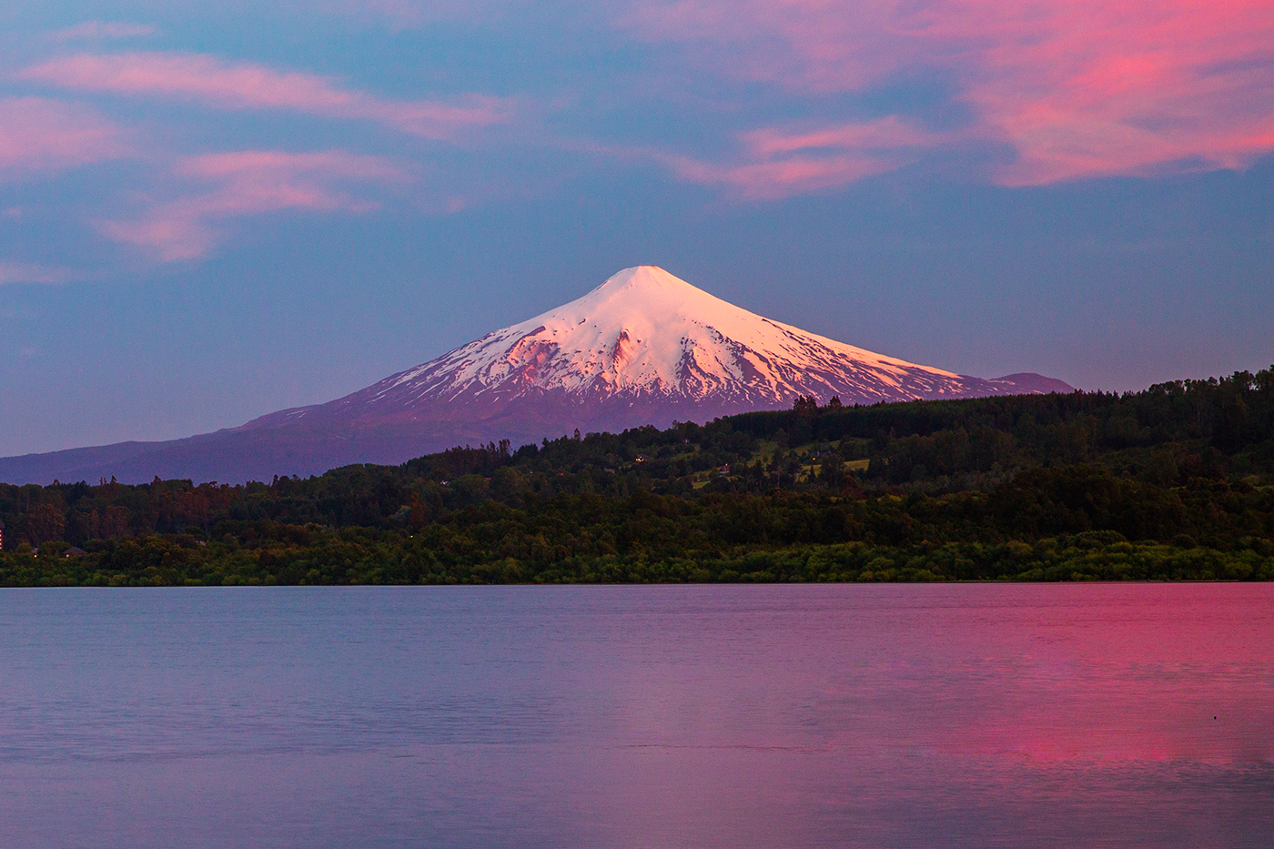 Lago Villarrica Chili Zuid-Amerika