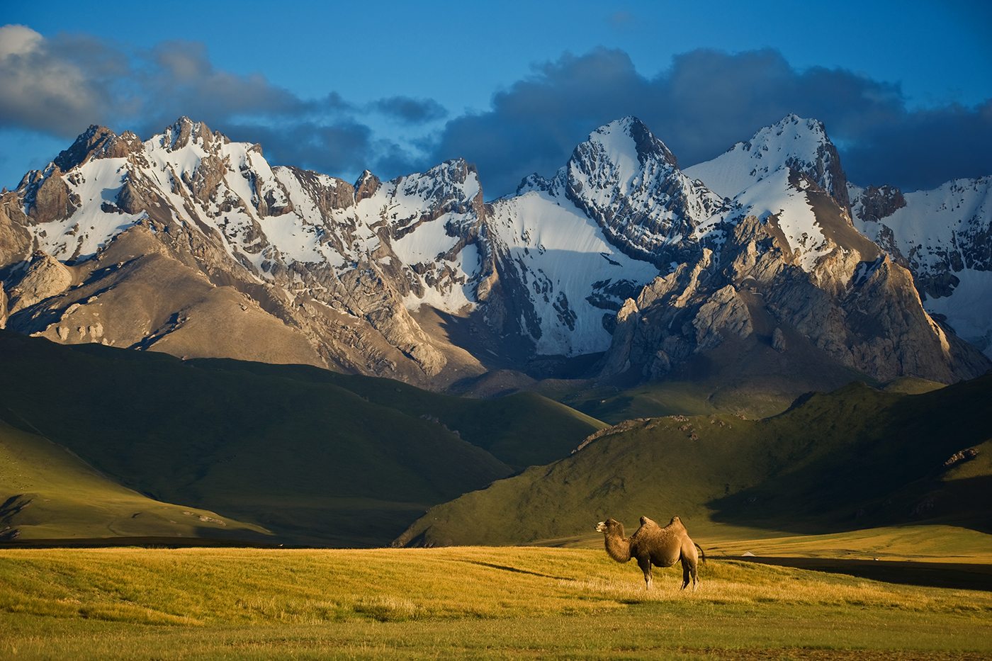 Sary-Beles mountains in Kyrgyzstan