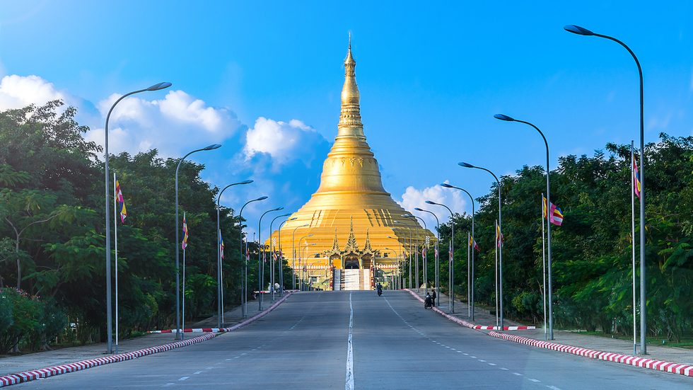 Vier keer groter dan Londen en zo goed als verlaten: welkom in de hoofdstad van Myanmar