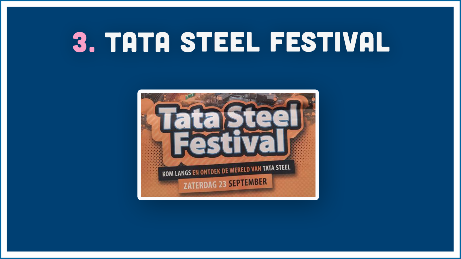 tata steel festival
