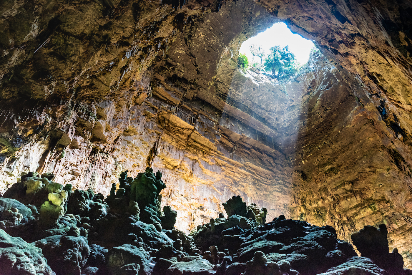 Diepe grotten Italië Apennijnen