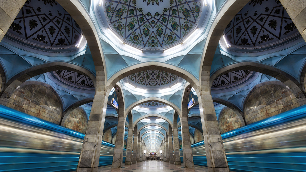 ’s Werelds mooiste metrostations vind je in… Oezbekistan?! 