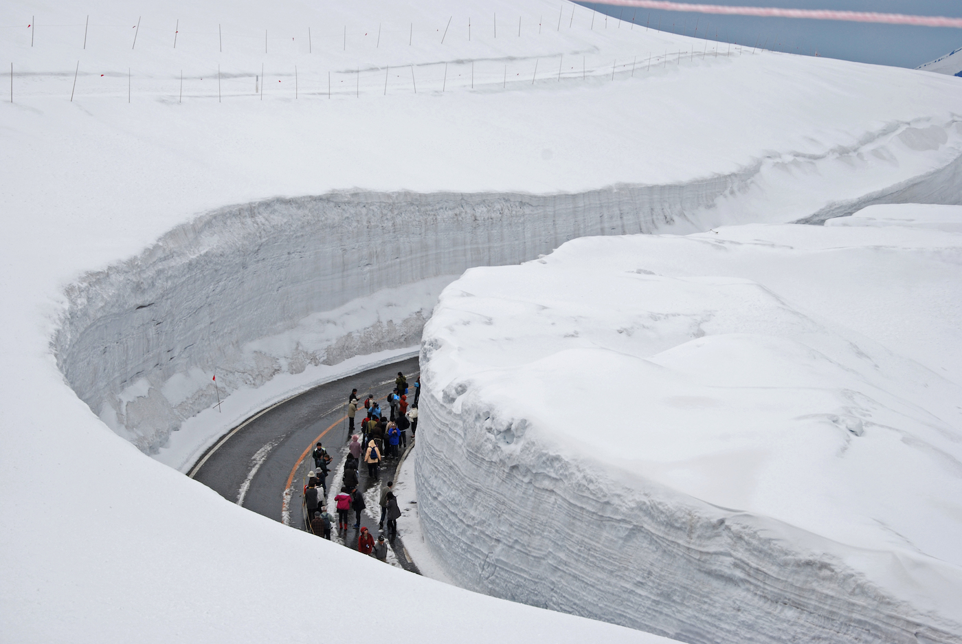 Sneeuwcorridor Japan