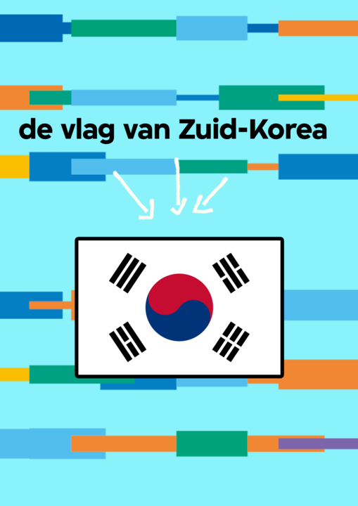 koreaanse vlag 720