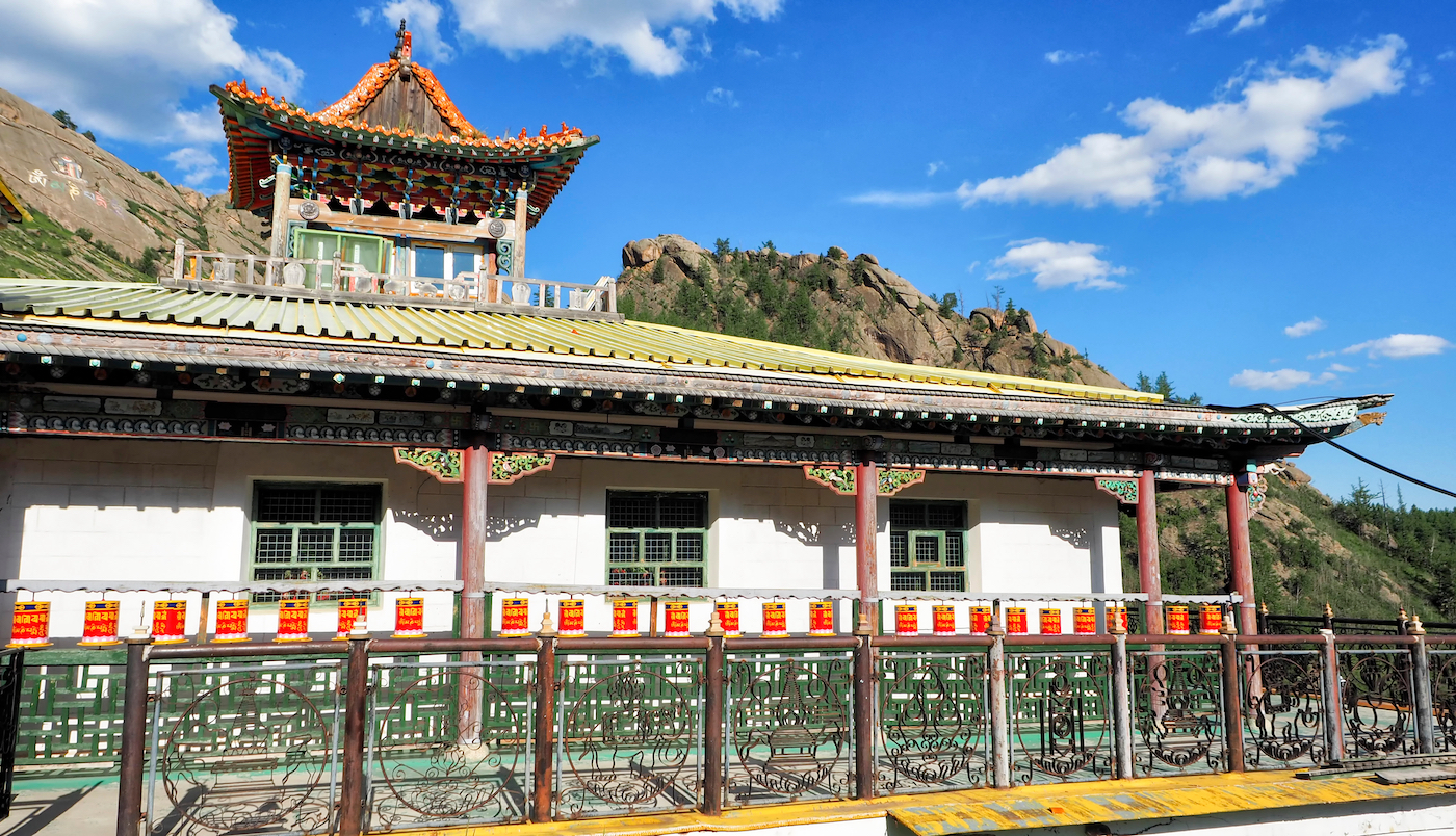 Boeddhisme in Mongolië tempel
