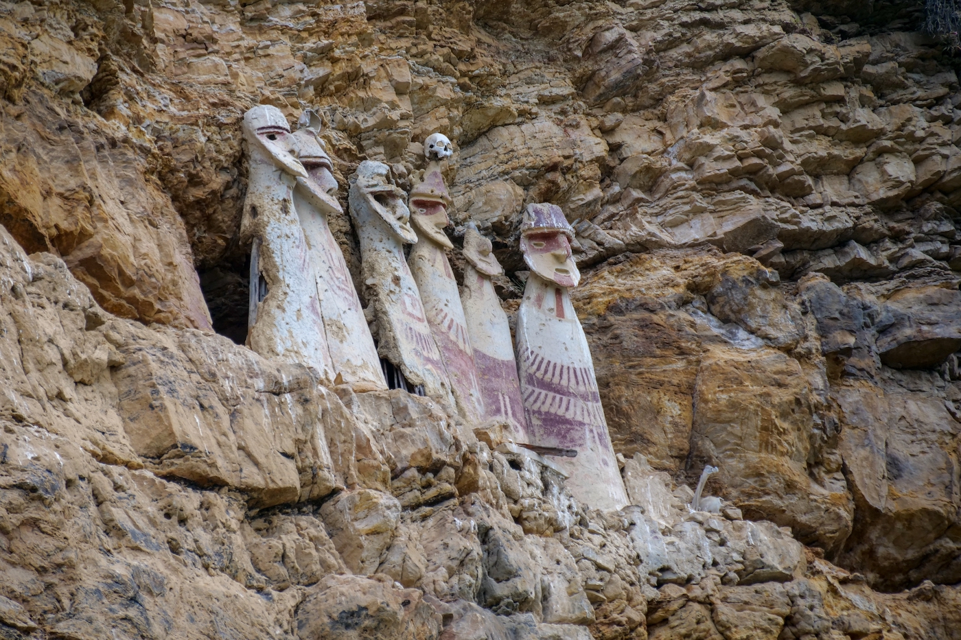 Kuelap Peru Sarcofagios de Carajias