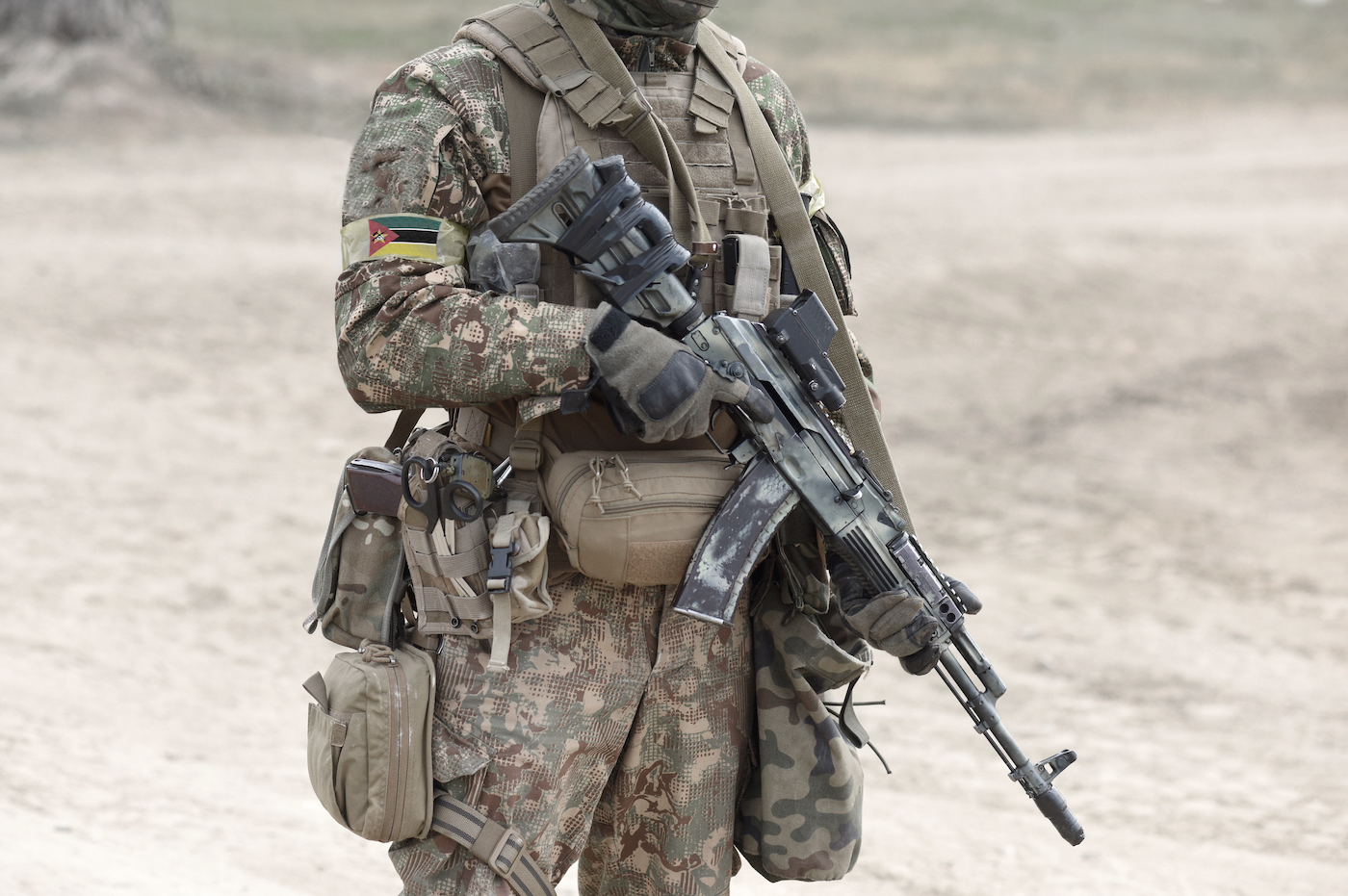soldaat Mozambique