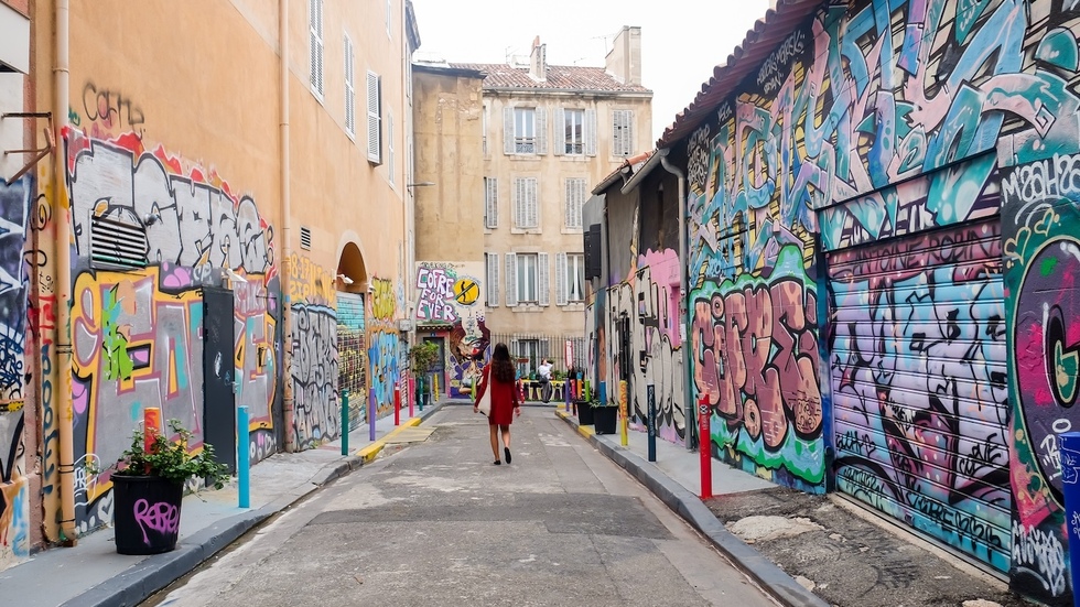 Gevormd door muziek en graffiti: dit is Marseille