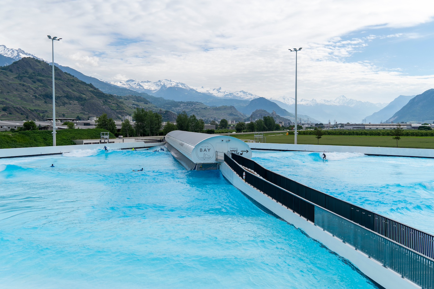 Wave pool Zwitserland Sion
